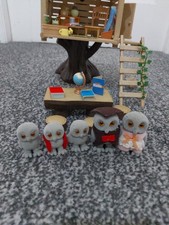 Sylvanian Families Treefellow Owl Family and Tree House with Lots Of Accessories
