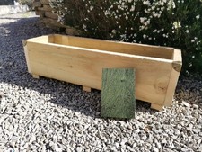 Rustic Wooden Patio Planter