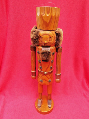 Wooden hand carved vintage - hand,