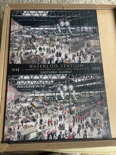 Waterloo station 1848 - station,