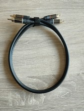 KabelDirekt/CabelDirect – 0.5m / 50cm RCA / Phono Audio Cable - 2x RCA Leads