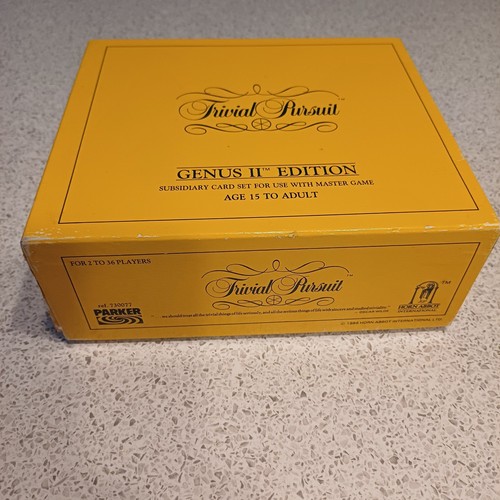 Trivial pursuit genus 2 - genus,
