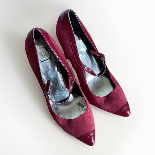 Mary jane red - red, bu