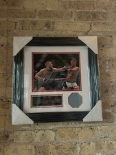 UFC 196 Fight Used Octagon Framed Collage | McGregor vs. Diaz
