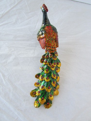 Qifu peacock bird jeweled - qifu,