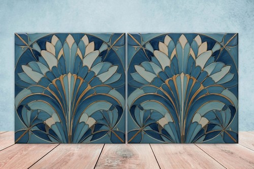 Art deco design - art, tiles