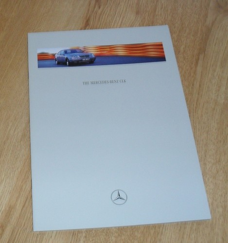 Mercedes clk coupe brochure - coupe,