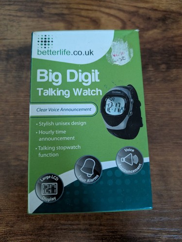 Big digit talking - big, watch