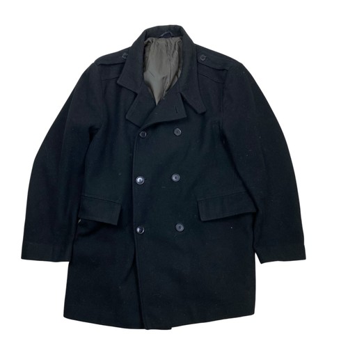 Man wool overcoat l - wool,