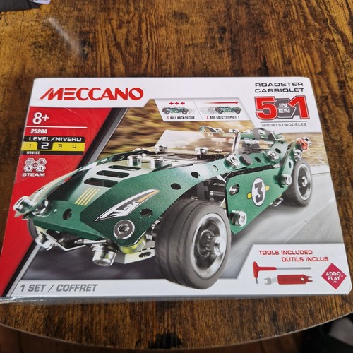 Meccano 1 roadster - meccano, 5-in-1