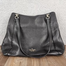 Kate Spade Black Pebbled