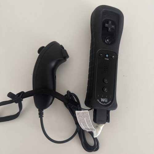Official nintendo wii black - official,