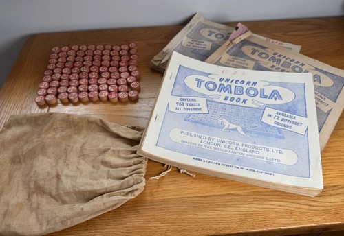 Vintage unicorn tombola - vintage,