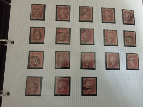 British stamp album one - ,