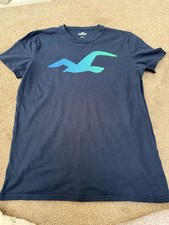 Navy Hollister T-Shirt - Size