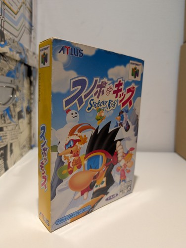 Nintendo n64 snowboard kids - snowboard,