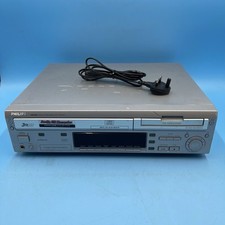 Philips CDR802 CD Recorder 3-Disc Changer Player Silver Hifi Separate *WORKING*