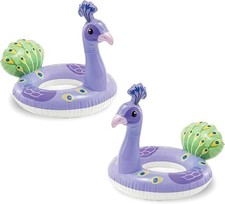 2Pcs Peacock Inflatable Pool