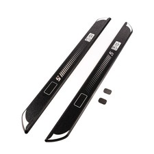 2x Renault Genuine Illuminated Door Sill Protectors LED Brushed Stainless Steel