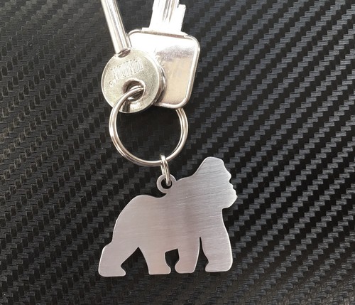 Gorilla keyring keychain key - gorilla,
