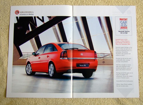 Vauxhall vectra new - vectra, rules