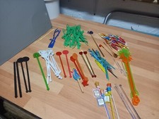 Vintage Retro Cocktail Sticks. Great Addition To The Retro Home Bar.