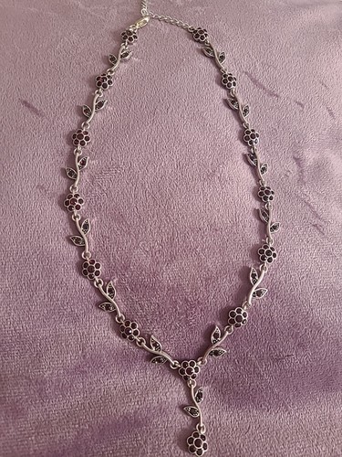 Vintage silver coloured - silver, red