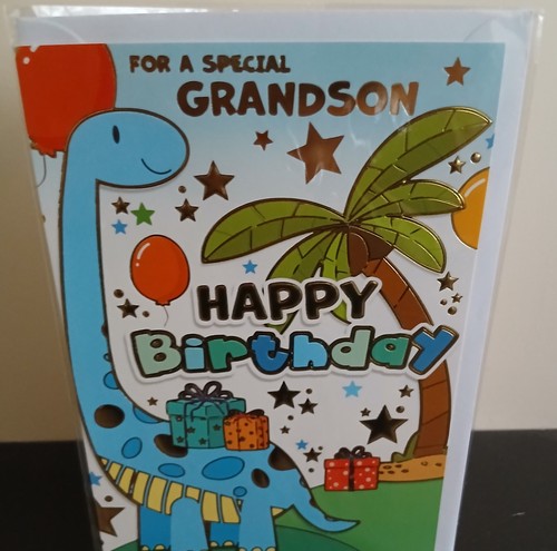 Special grandson birthday - special,