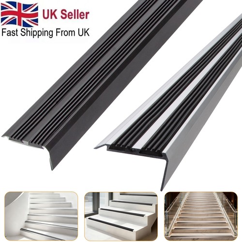 Aluminium stair nosing edge - aluminium,