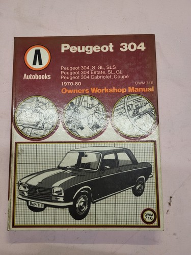 Autobooks 716 peugeot 304 - autobooks,