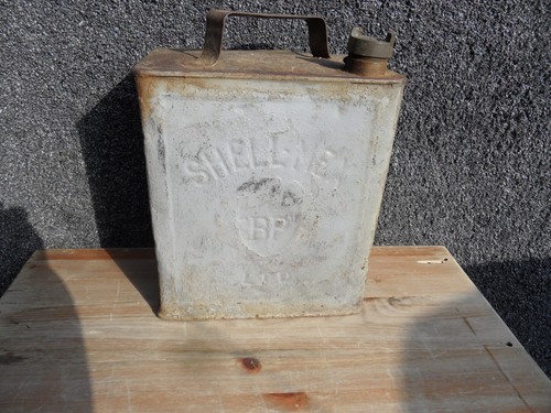1930s shell mex 2 gallon - bp,