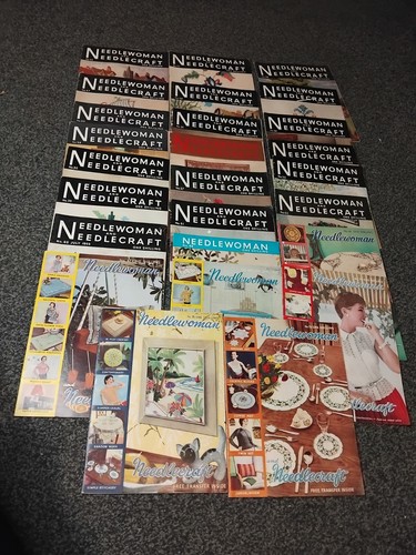 Vintage needlewoman and - vintage,