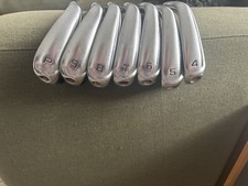 Cobra Radspeed Irons 4-PW. Stiff Graphite Shafts. Good Condition.