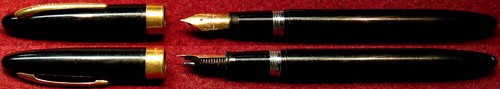 Old black color sheaffers - color,
