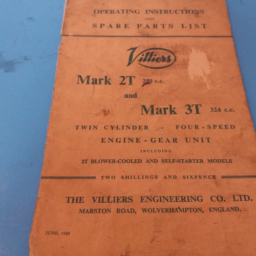Villiers original 1960 3t - 2t,