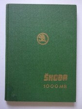 SKODA 1000 MB orig 1964 UK Mkt Service Manual - Motokov Praha Edition 1