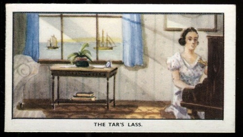 Tobacco card j - card,, hill