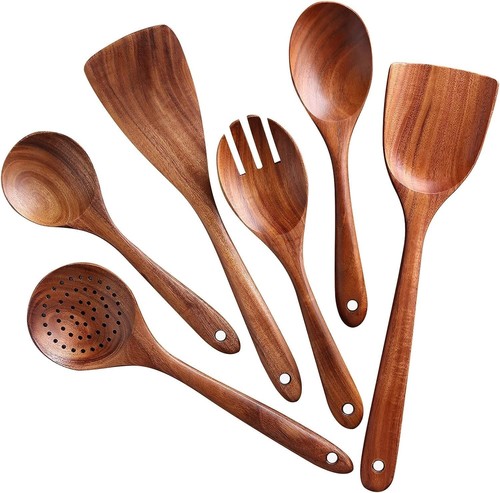 Pcs wooden utensils set - utensils,