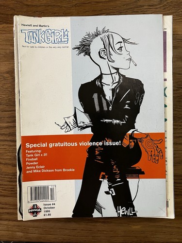 Tank girl manga comic 4 - manga, #4