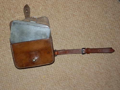Antique fox hunting leather - antique,