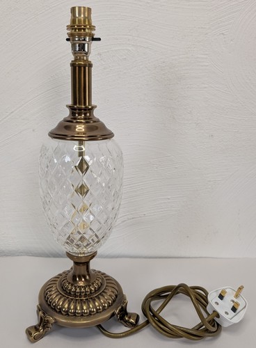 Vintage table lamp bronzed - vintage,