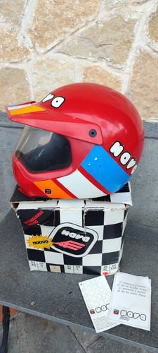 Vintage nava enduro helmet - vintage,