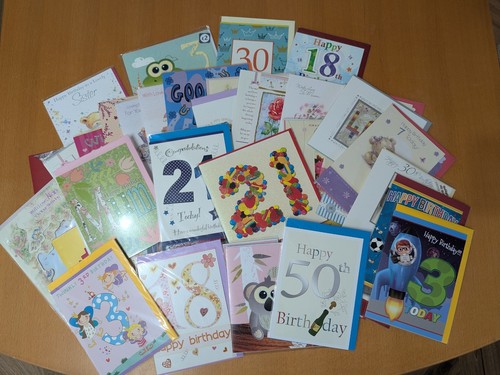 Joblot greeting cards x50 - greeting,