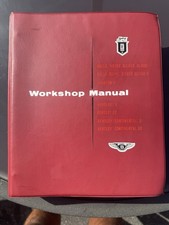 Original Bentley T & Rolls Royce Silver Shadow  Workshop Manual 1  