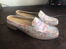 Backless leather loafers - leather, slip