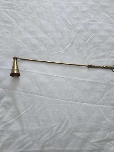 Brass candle snuffer - brass, with