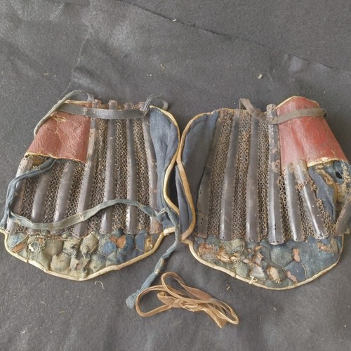 Antique japanese samurai armor - antique,