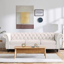 3 seat Sofa, Velvet Sofa