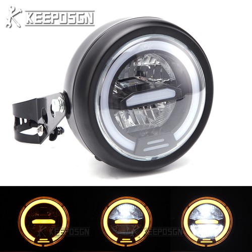 Led motorcycle headlight - 5.75",