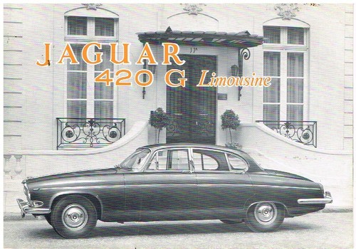 Jaguar 420g limousine original - jaguar,